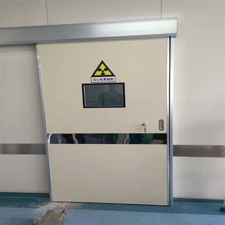 惠州双扇电动防护铅门